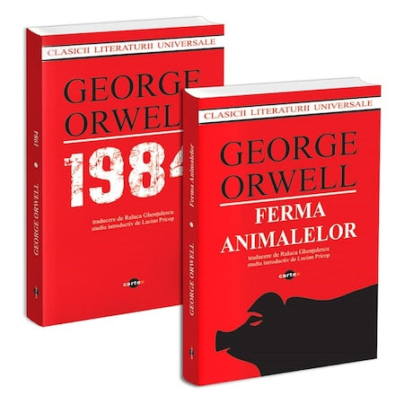 Pachet 2 carti, de George Orwell