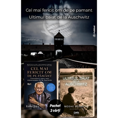 Pachet 2 Carti: Cel mai fericit om de pe pamant + Ultimul baiat de la Auschwitz - Publisol.ro