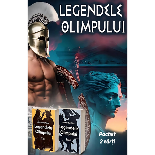Pachet 2 Carti: Legendele olimpului, de Alexandru Mitru - Publisol.ro