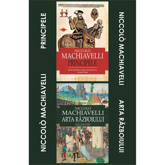 Pachet 2 carti: Niccolo Machiavelli - Publisol.ro