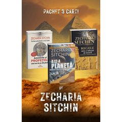 Pachet 3 carti: A 12 - a Planeta + Regele care a refuzat sa moara + Cartea pierduta a lui Enki, de Zecharia Sitchin - Publisol.ro