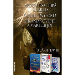 Pachet 3 Carți: Apocalipsa dupa Charles + Codul Twyford + Strania poveste a Marelui Joc - Publisol.ro