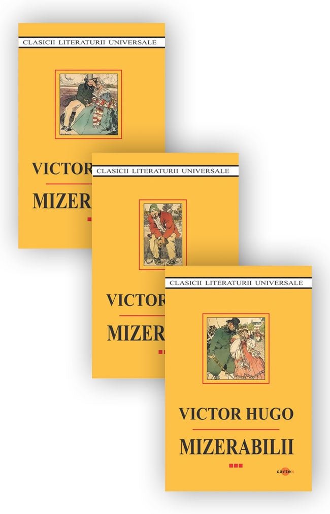 Pachet 3 carți: Mizerabilii, de Victor Hugo - Publisol.ro