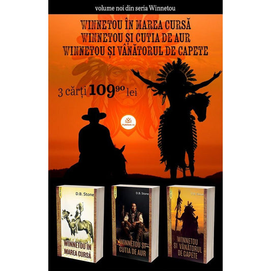 Pachet 3 Carti: Volume noi din seria Winnetou - Publisol.ro