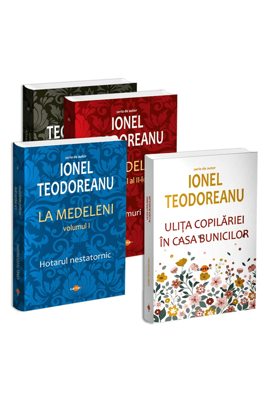 Pachet 4 carti: Serie de autor Ionel Teodoreanu - Publisol.ro