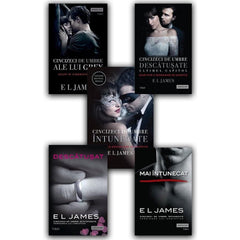 Pachet 5 Carti: Seria Fifty Shades of Grey, de E.L. James - Publisol.ro