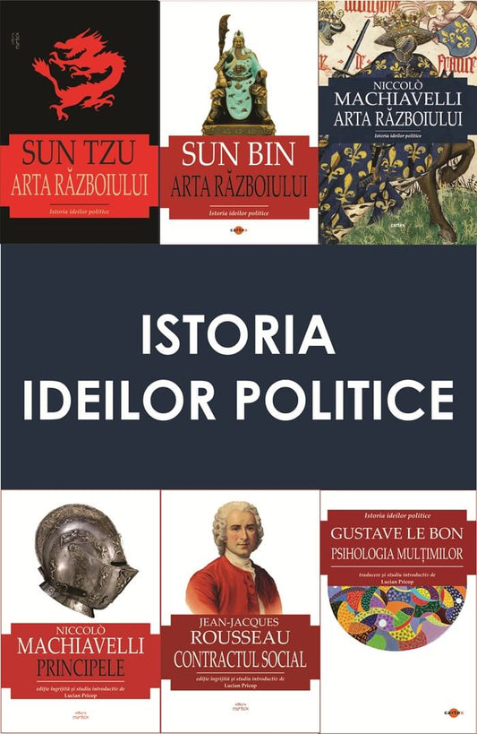 Pachet 6 carti: Istoria ideilor politice - Publisol.ro