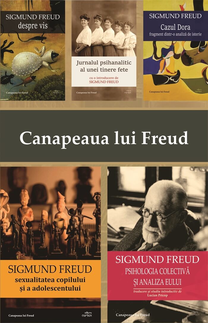 Pachet Canapeaua lui Freud, de Sigmund Freud - Publisol.ro