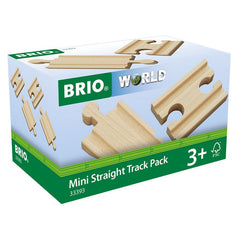 Pachet de sine mini, drepte pentru trenulete, BRIO - Publisol.ro