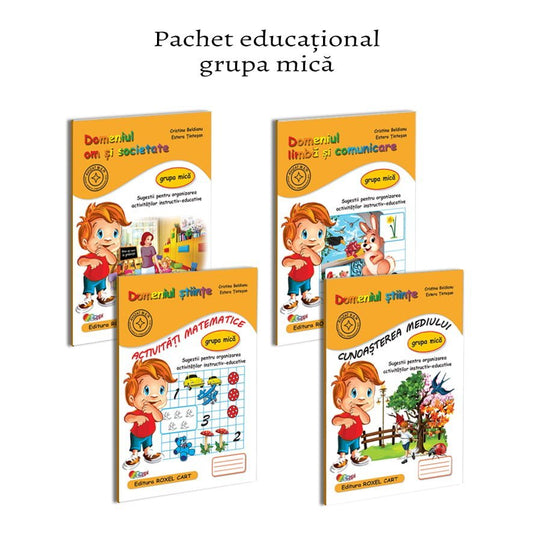 Pachet educational - grupa mica, de Cristina Beldianu, Estera Tintesan - Publisol.ro