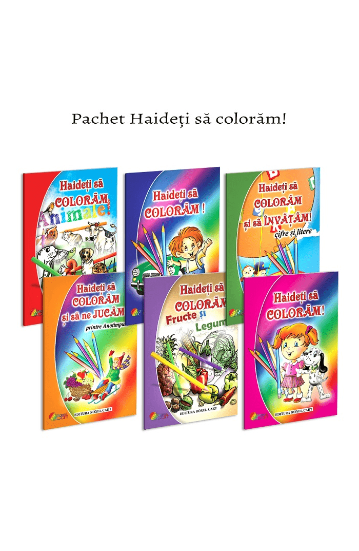 Pachet Haideti sa coloram! - Publisol.ro