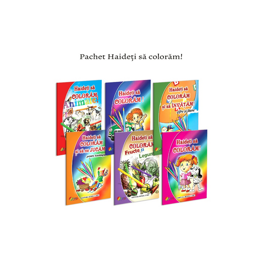 Pachet Haideti sa coloram! - Publisol.ro