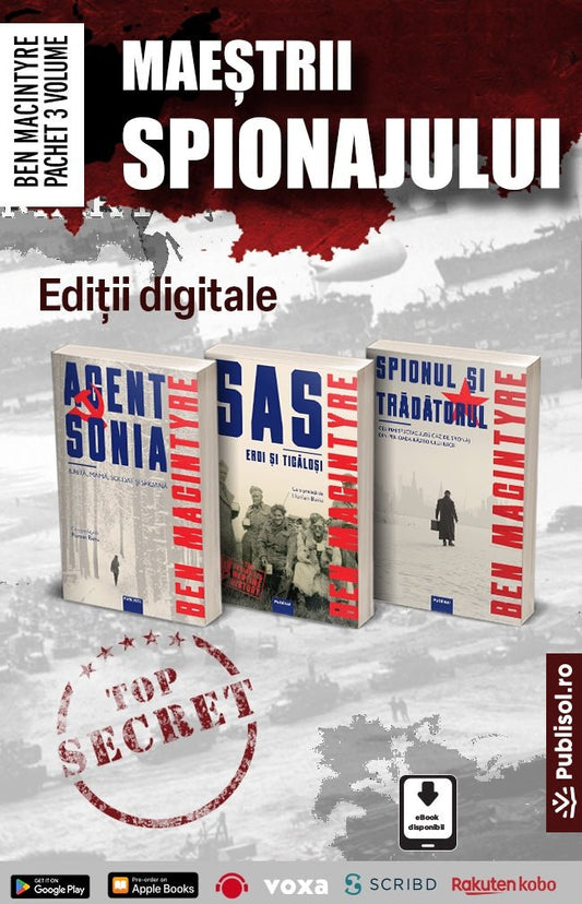 Pachet Maestrii spionajului – Ben Macintyre - Ed. digitala - PDF - Publisol.ro