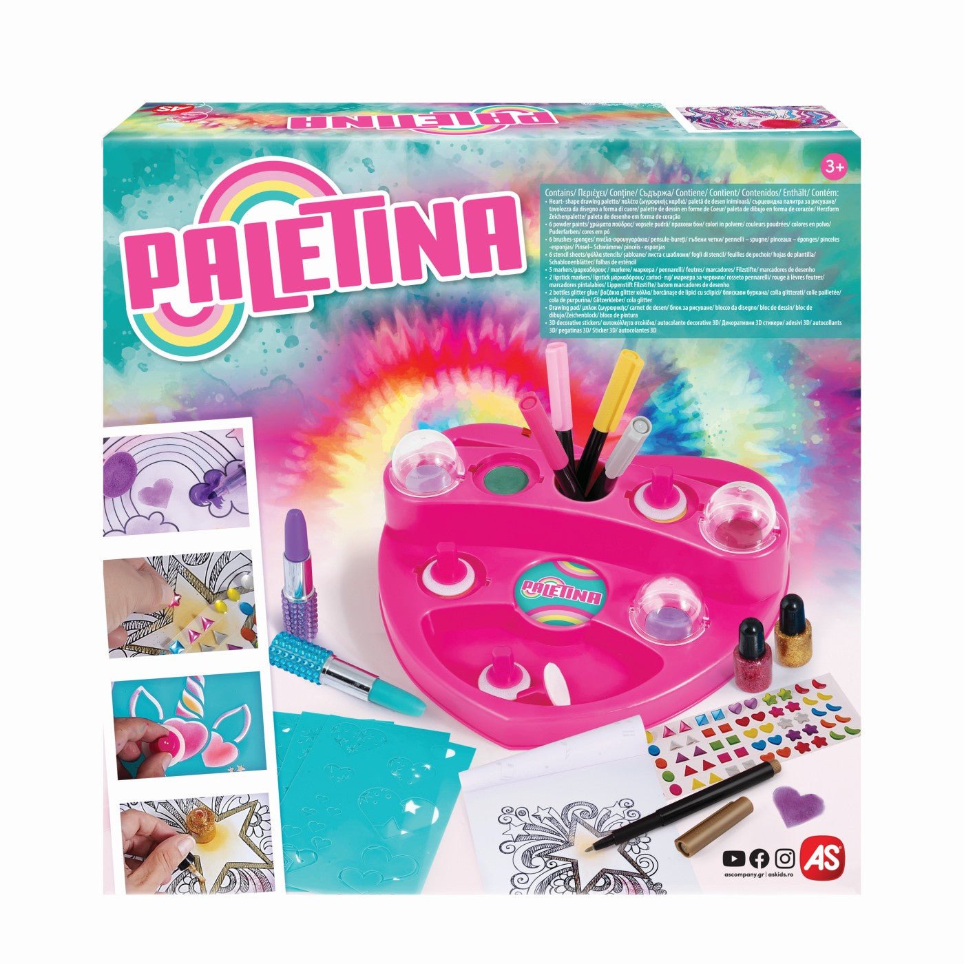 Paletina paleta pentru desen, AS - Publisol.ro