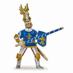 Papo figurina cavaler crin albastru, Papo - Publisol.ro