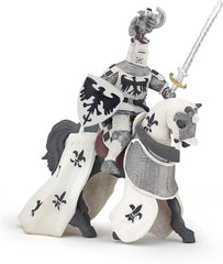 Papo figurina cavaler cu pene alb, Papo - Publisol.ro