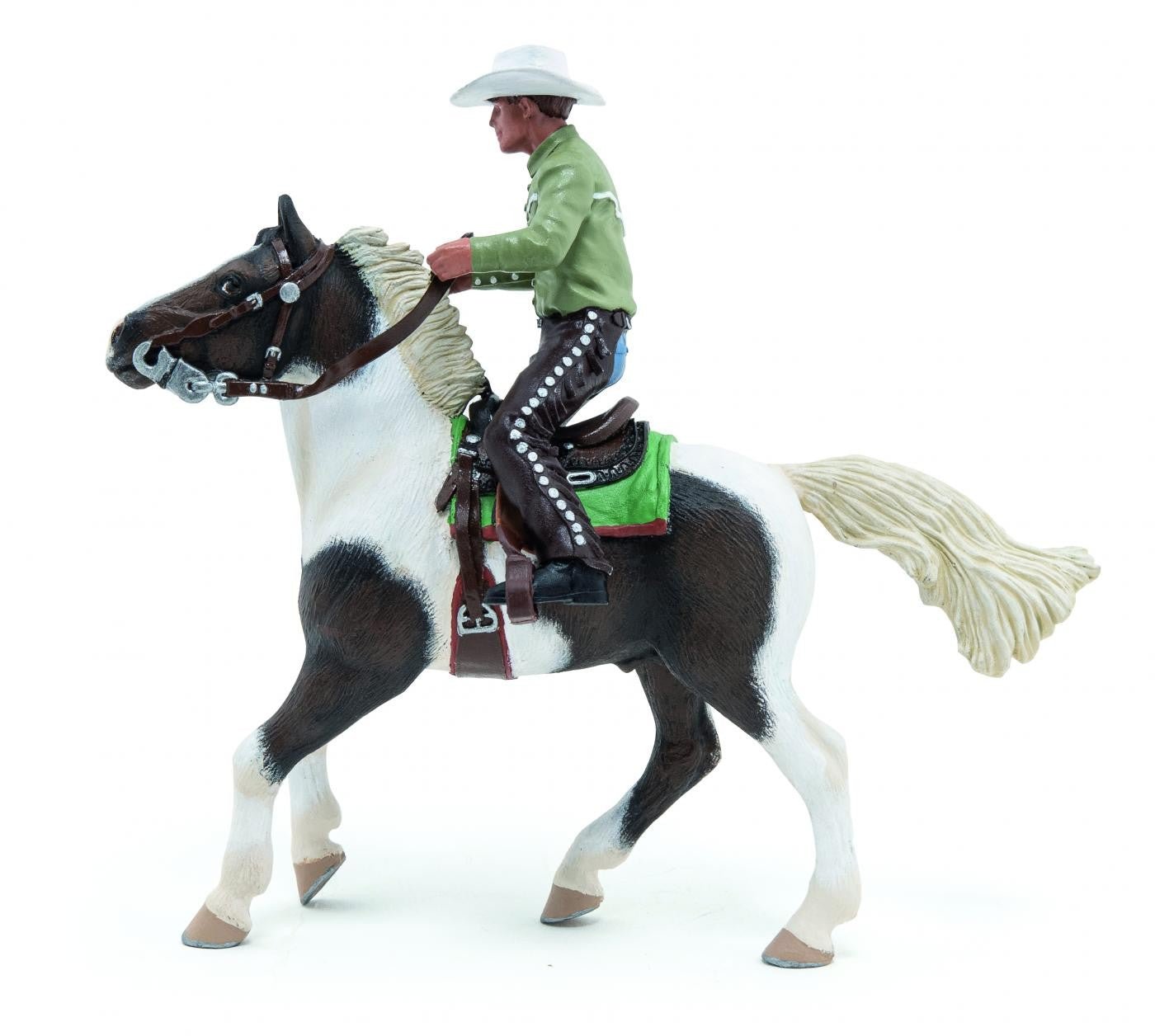 Papo figurina cowboy si calul sau - Publisol.ro