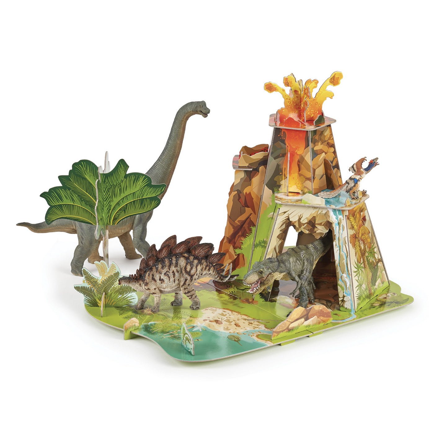 Papo figurina decor tinutul dinozaurilor, Papo - Publisol.ro
