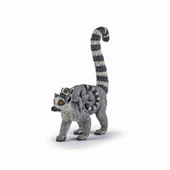 Papo figurina lemur cu pui, Papo - Publisol.ro