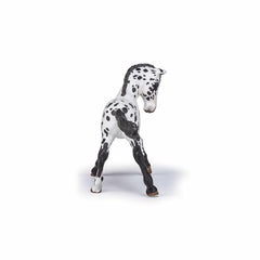 Papo figurina manz appaloosa negru, Papo - Publisol.ro