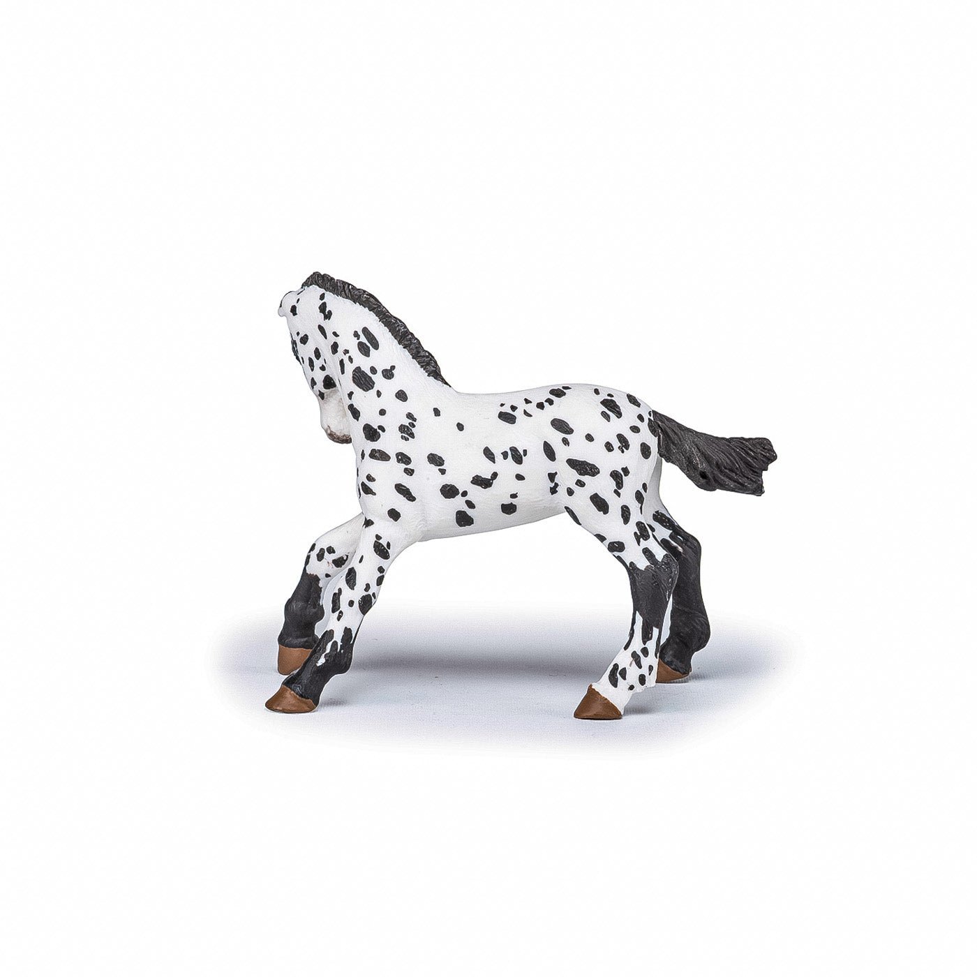 Papo figurina manz appaloosa negru, Papo - Publisol.ro