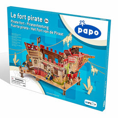 Papo figurina puzzle 3d corabie pirati, Papo - Publisol.ro