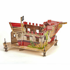 Papo figurina puzzle 3d corabie pirati, Papo - Publisol.ro