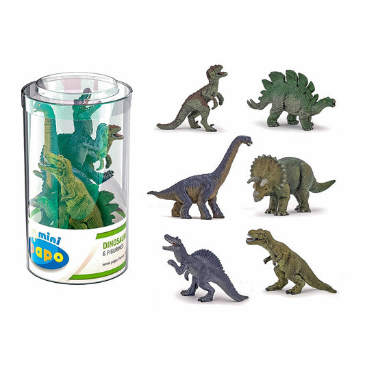 Papo figurina set 6 mini figurine dinozauri, Papo - Publisol.ro