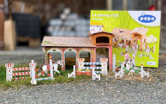 Papo figurina set poney club-boxa carton+4 figurine, Papo - Publisol.ro