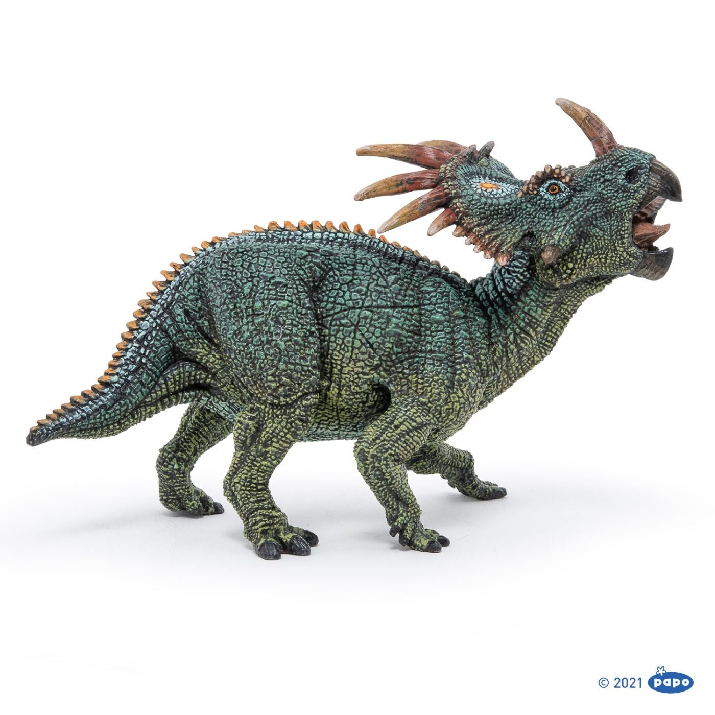 Papo figurina styracosaurus verde, Papo - Publisol.ro