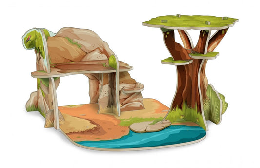 Papo mini display savana, Papo - Publisol.ro