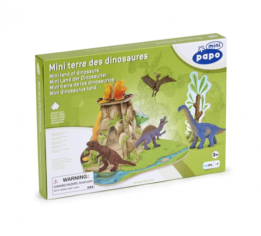 Papo mini display tinutul dinozaurilor, Papo - Publisol.ro