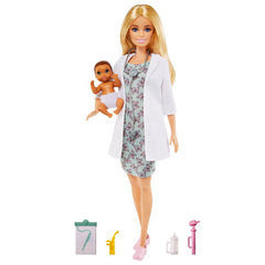 Papusa barbie doctor pediatru, Mattel - Publisol.ro