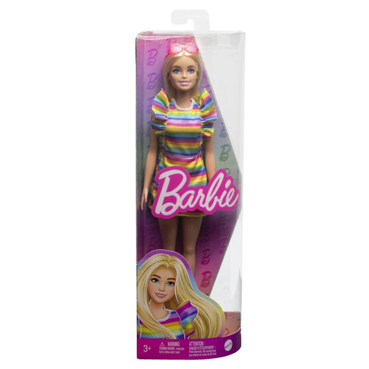 Papusa barbie fashionista blonda cu aparat dentar, Mattel - Publisol.ro