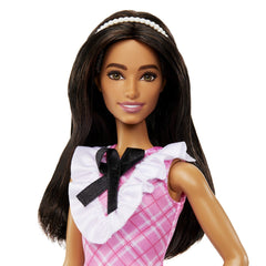 Papusa barbie fashionista bruneta cu bentita, Mattel - Publisol.ro