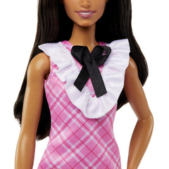 Papusa barbie fashionista bruneta cu bentita, Mattel - Publisol.ro