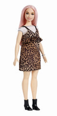 Papusa barbie fashionista cu parul roz, Mattel - Publisol.ro