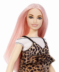 Papusa barbie fashionista cu parul roz, Mattel - Publisol.ro