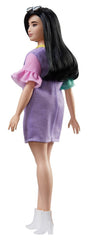 Papusa Barbie fashionista cu rochita unicorn believer - Publisol.ro