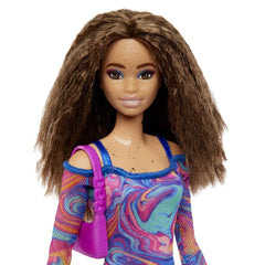 Papusa barbie fashionista satena cu pistrui, Mattel - Publisol.ro