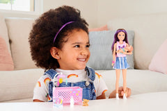 Papusa barbie mamica satena cu bebelus, Mattel - Publisol.ro