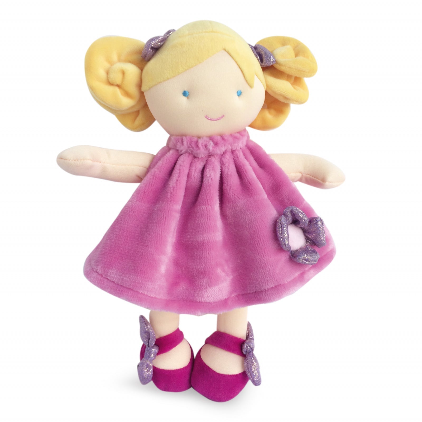 Papusa din plus - Rosa, 28 cm, roz - Jolijou - Publisol.ro