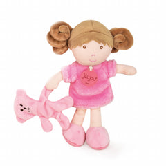 Papusa din plus - Rose, 21 cm, roz - Jolijou - Publisol.ro
