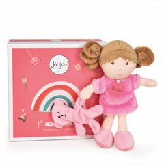 Papusa din plus - Rose, 21 cm, roz - Jolijou - Publisol.ro