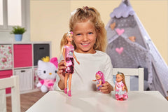 Papusa steffi cu fustita cu paiete hello kitty, Simba - Publisol.ro