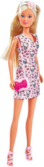 Papusa steffi love hello kitty fashion roz deschis, Simba - Publisol.ro