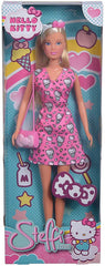 Papusa steffi love hello kitty fashion roz inchis, Simba - Publisol.ro
