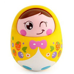 Papusica bebe cu sistem hopa mitica, Jucarii Bebe - Publisol.ro