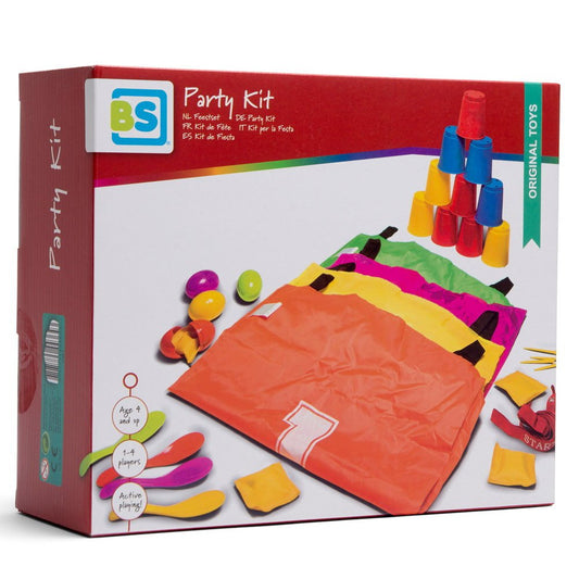 Party kit, set de jocuri pentru petreceri cu 32 de piese, BS Toys - Publisol.ro