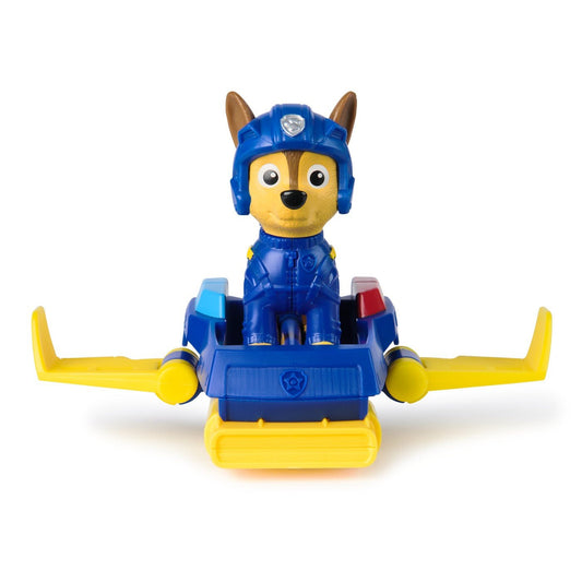 Patrula catelusilor action pups set vehicul de salvare hoverboard si figurina Chase 5 cm - Publisol.ro